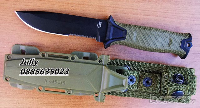 Тактически нож за оцеляване Gerber StrongArm, снимка 14 - Ножове - 17378892