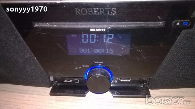 roberts mp-sound 53-iphone/usb/sd card/aux/cd-внос англия, снимка 12 - Ресийвъри, усилватели, смесителни пултове - 19574172