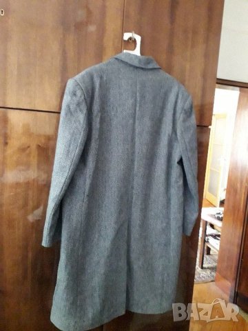 Мъжко зимно вълнено палто ново, снимка 2 - Якета - 21504894