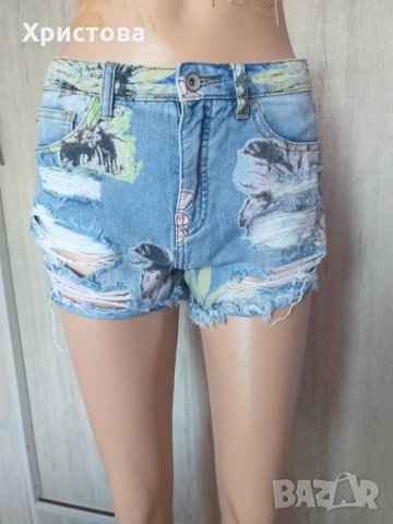 Нови дънкови панталонки - 20,00лв., снимка 7 - Къси панталони и бермуди - 21907591