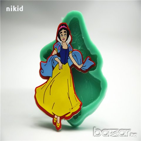 Снежанка силиконов молд форма украса декор торта фондан шоколад и др