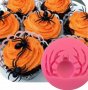 паяк Halloween силиконов молд декорация украса фондан торта мъфини  и др