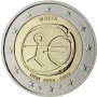 2 Евро монети (възпоменателни) емитирани 2009г (10г. на Икономически и Паричен съюз), снимка 15