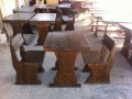 Дървени маси и столове, снимка 10
