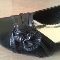 Страхотни черни обувки, снимка 7 - Дамски обувки на ток - 19373534