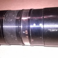tamron-usa pat.lens made in japan-голям обектив-внос англия, снимка 1 - Обективи и филтри - 19613393