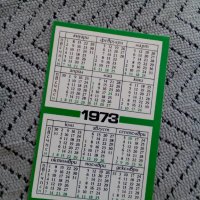 Календарче Държавна Лотария 1973 #2, снимка 2 - Колекции - 24717080