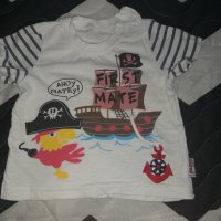 Тениска с моряк , снимка 1 - Бебешки блузки - 25447380