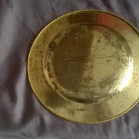 стара метална чиния за декорация, снимка 4 - Антикварни и старинни предмети - 25517181