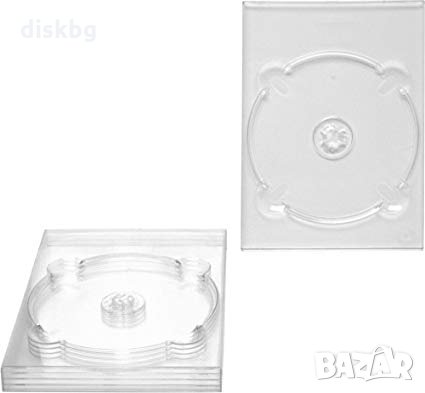 Трей за 1 dvd прозрачен 13.5 x 18.5см - DigiPack, снимка 1