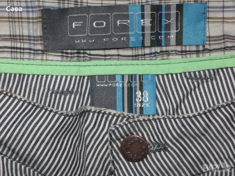 Къси панталони FOREX   мъжки,размер38, снимка 1