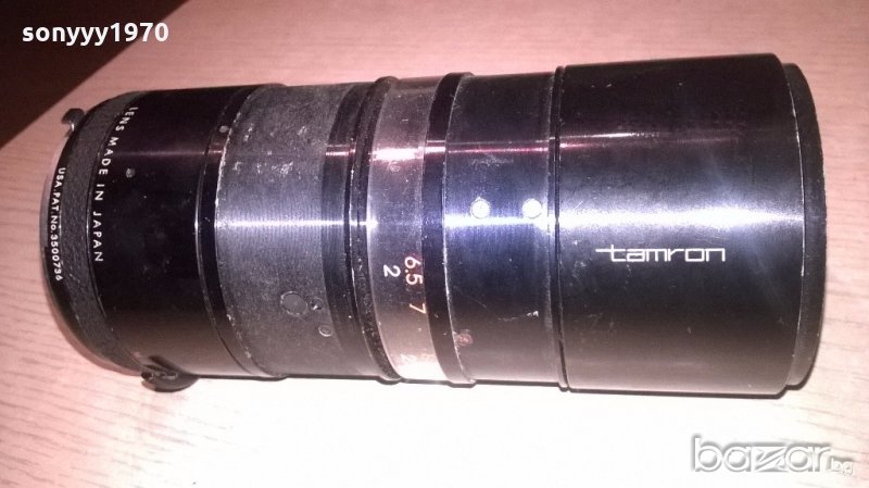 tamron-usa pat.lens made in japan-голям обектив-внос англия, снимка 1