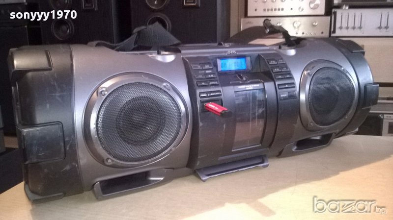 Jvc rv-nb70b usb/cd/iphone/aux/mic/gitare powered woofer from uk, снимка 1