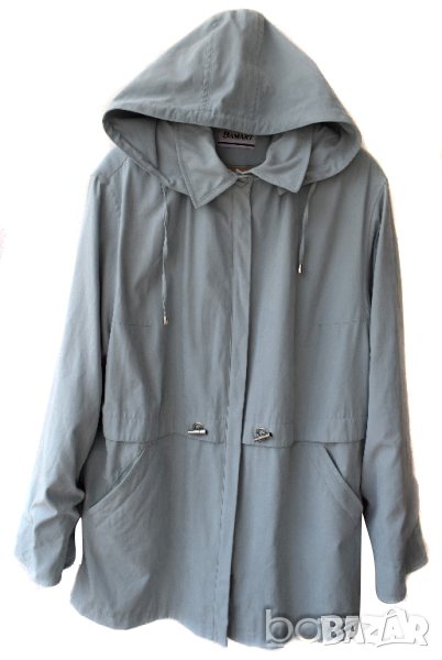 Damart дамско яке с качулка светло синьо пастелно , снимка 1