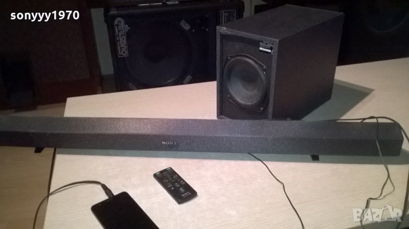 sony sa-ct60+sony ss-wct60+remote-внос англия, снимка 1