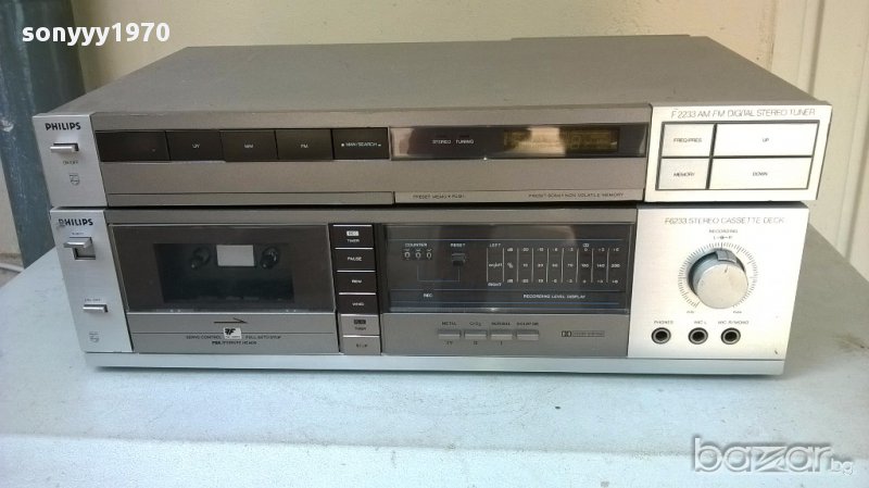 philips tuner+deck-внос швеицария, снимка 1