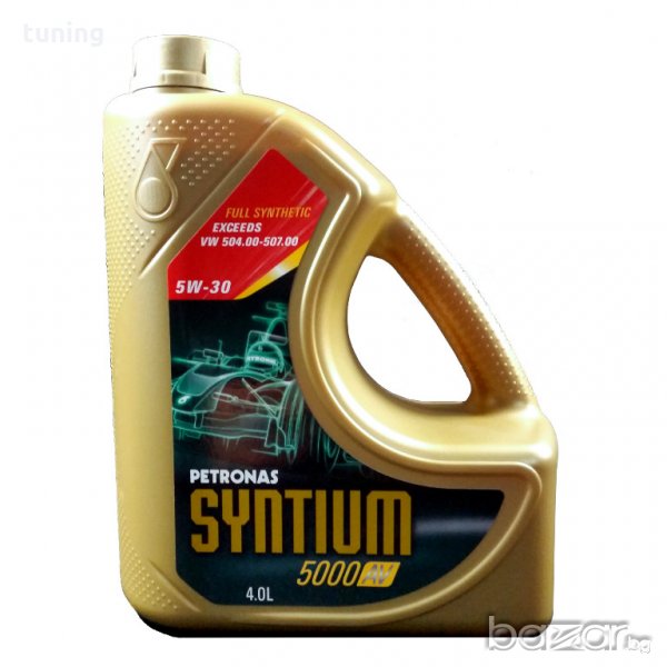 VW premium motor oil: моторно масло Syntium 5000AV 5W-30, 4l, снимка 1