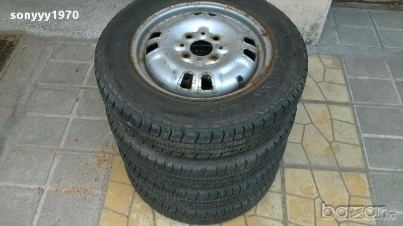 Semperit-4 гуми с 4 джанти-внос швеицария, снимка 1