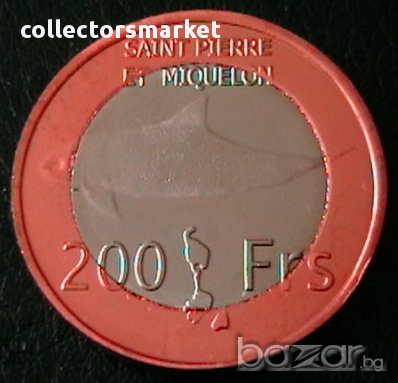 200 франка 2013 ESSAI, Сен Пиер и Микелон, снимка 1