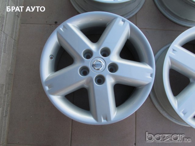 Джанти Алуминиеви 16' за Nissan, снимка 5 - Гуми и джанти - 10892157