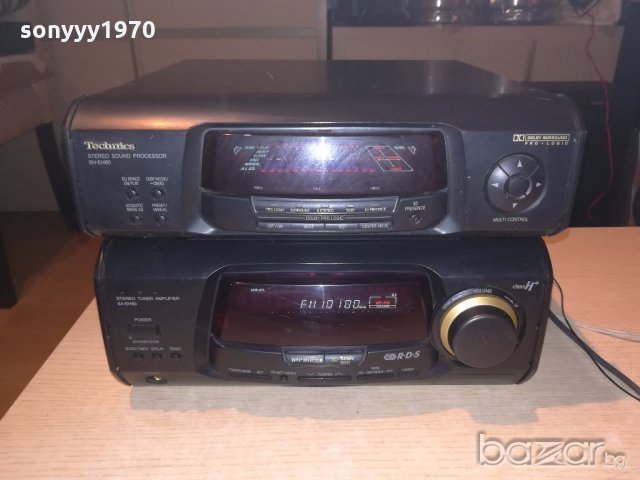 technics tuner amplifier+technics sound processor-made in japan, снимка 2 - Ресийвъри, усилватели, смесителни пултове - 20151633