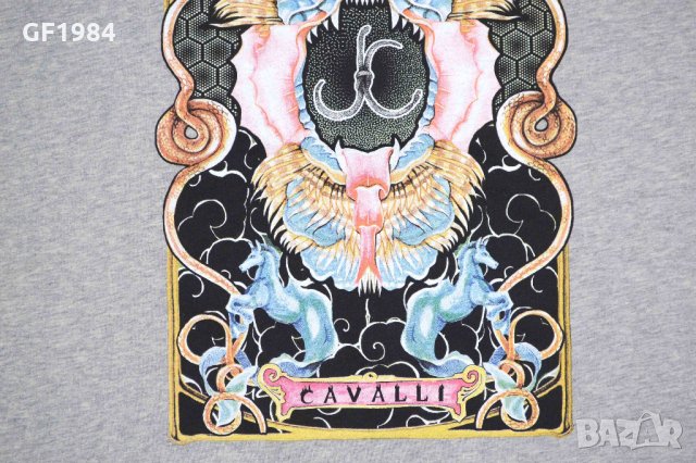 Just Cavalli - мъжка тениска, размер М, снимка 3 - Тениски - 25225079