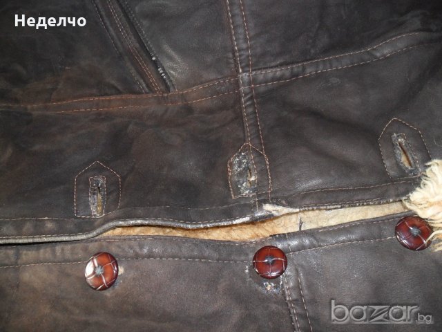 Дамски кожен кожух, снимка 3 - Палта, манта - 20501981