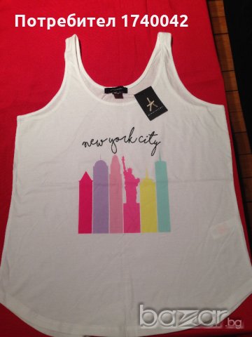 нов памучен потник размер 42, снимка 1