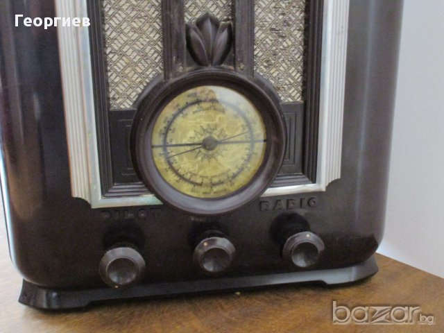 Ретро,Старо лампово радио 1936 г. PILOT  model  203, снимка 13 - Антикварни и старинни предмети - 14340206