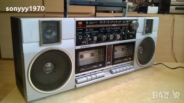 sanyo m-w2k-made in japan-внос швеицария, снимка 2 - Радиокасетофони, транзистори - 25111310