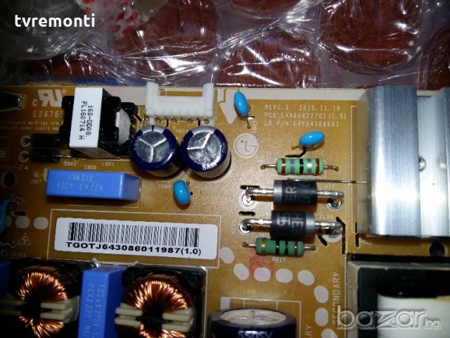 POWER SUPPLY EAY64308601 EAX66822701, снимка 3 - Части и Платки - 18812559