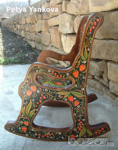 детски люлеещ стол, снимка 4 - Мебели за детската стая - 17705296