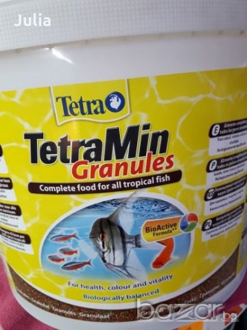 Тетра Мин Гранула-насипна  храна за декоративни рибки