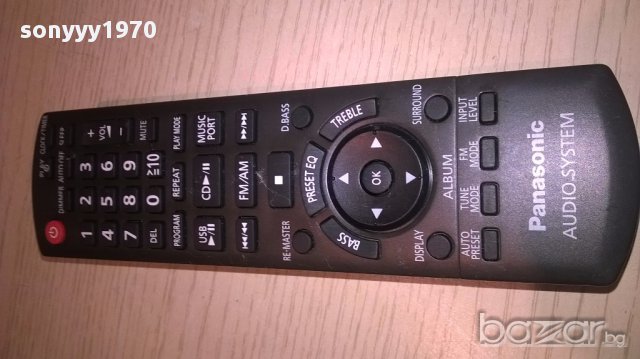 Panasonic remote control-audio-внос швеицария, снимка 15 - Други - 15664565