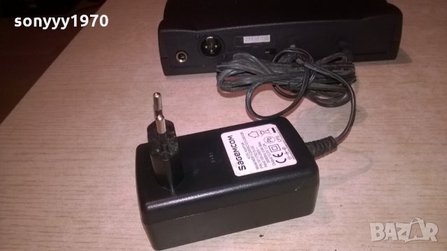 shure приемник за профи микрофон с адаптер, снимка 7 - Микрофони - 25155456