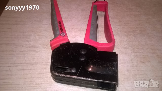 red head-профи инструмент-20х10см-внос франция, снимка 3 - Клещи - 26203449