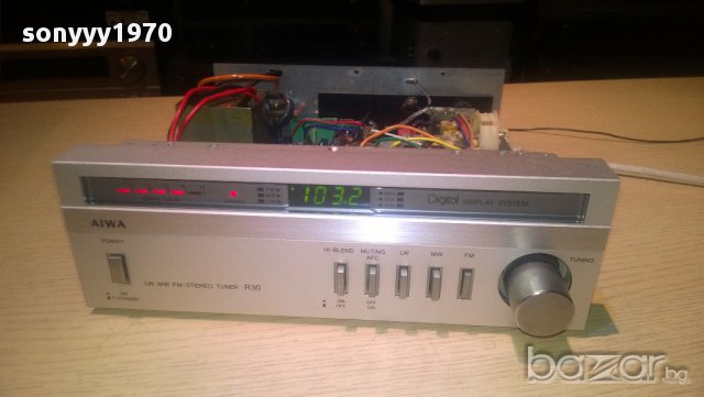aiwa st-r30e-stereo tuner-made in japan-внос швеицария, снимка 10 - Ресийвъри, усилватели, смесителни пултове - 10161927