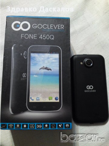 Goclever Fone 450q 4.5" 4ядрен 1.2ghz 1gb рам, снимка 4 - Други - 17003781