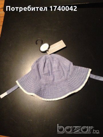 нова шапка за момиче 3-6 месеца, снимка 2 - Шапки, шалове и ръкавици - 20280456