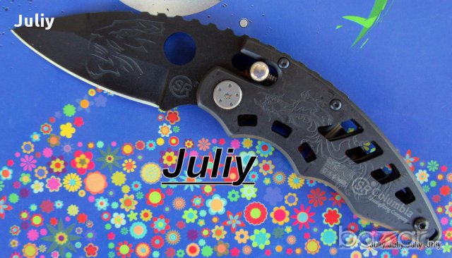 Малко сгъваемо ножче с оригинален дизайн и механизъм - SR217 / SR218, снимка 3 - Ножове - 14123906