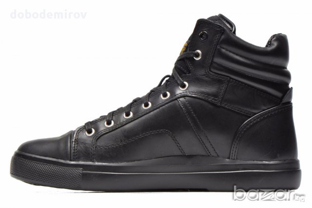 Нови черни кожени кецове G Star Augur III Kayvan оригинал, снимка 6 - Кецове - 15500904