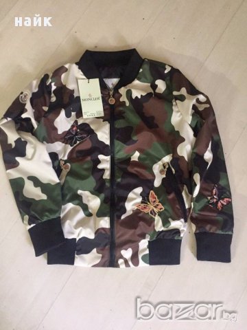 Ликвидация!!! дамско есенно яке с избродирани пеперуди/реплика, снимка 2 - Спортни екипи - 17805467