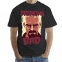 Промо! Страхотни мъжки тениски Breaking Bad Heisenberg! Бъди различен, поръчай модел с твоя снимка , снимка 4