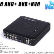 FULL HD AHD 720p AHR IP NVR 8 Канален DVR За Ahd-М / 720Р / 1080H Аналогови или IP Камери, снимка 1 - Камери - 14300402