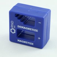магнитизатор / демагнитизатор RND за отвертки, пинцети, нов, италиански, внос от Германия, снимка 1 - Други инструменти - 25449814