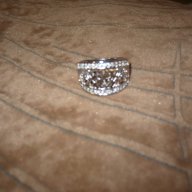 Посребрен пръстен, снимка 1 - Пръстени - 17528420