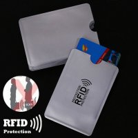 Калъф за банкови карти кредитни дебитни протектор чип RFID 2, снимка 4 - Други стоки за дома - 25789645