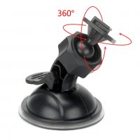 360° Универсална Вакуум Стойка за Автомобил Камера GPS DVR Антена Навигатор Тахограф Т-профил 8х10мм, снимка 2 - Чанти, стативи, аксесоари - 21390889