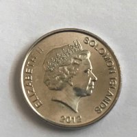 10 цента Соломонови острови 2012, снимка 2 - Нумизматика и бонистика - 25854714