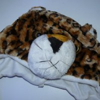 Шапка, шал, ръкавички Тигър – 3 в 1 – 56см, 3.5г до 7 години, снимка 2 - Шапки, шалове и ръкавици - 23956444